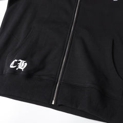 Chrome Hearts Hoodie - Black Street Style Embroidered Sweatshirt 851