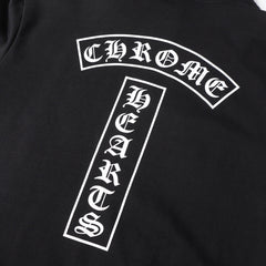 Chrome Hearts Hoodie - Black Street Style Embroidered Sweatshirt 851