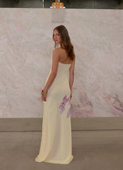 Amelle Maxi Dress - Purple Floral